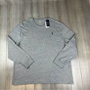 Polo Ralph Lauren Classics T-Shirt XXL 2XL Long Sleeve Gray NEW